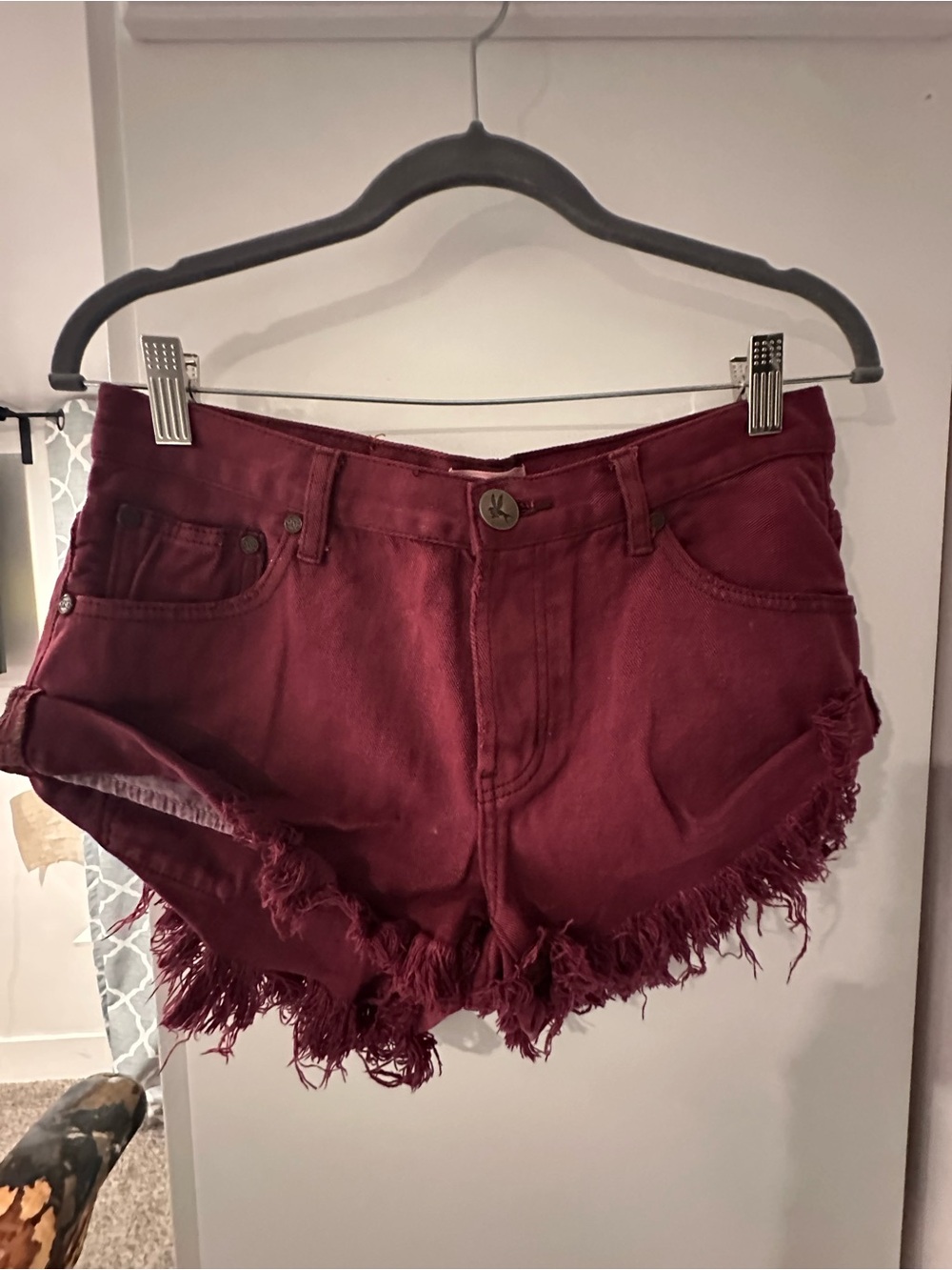 One teaspoon Bandits shorts - Burgundy size 28